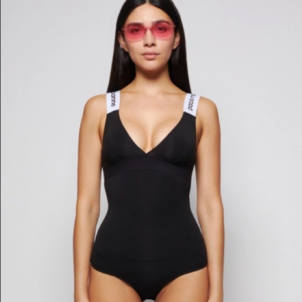Never worn, One-Piece Paco Rabbane Swimsuit.